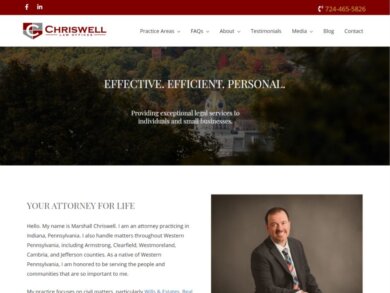 <center>Law Office</center> Snapshot of westernpalawyer.com