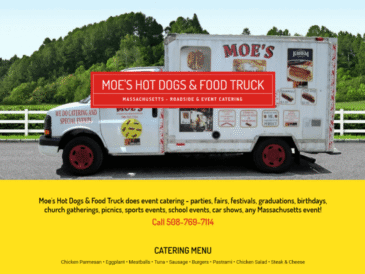 Food Truck WordPress Websites