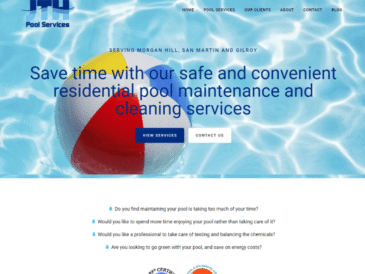 <a href="http://jthpoolservices.com/" rel="nofollow" target="_blank">Visit Website</a> Pool Maintenance Website Design